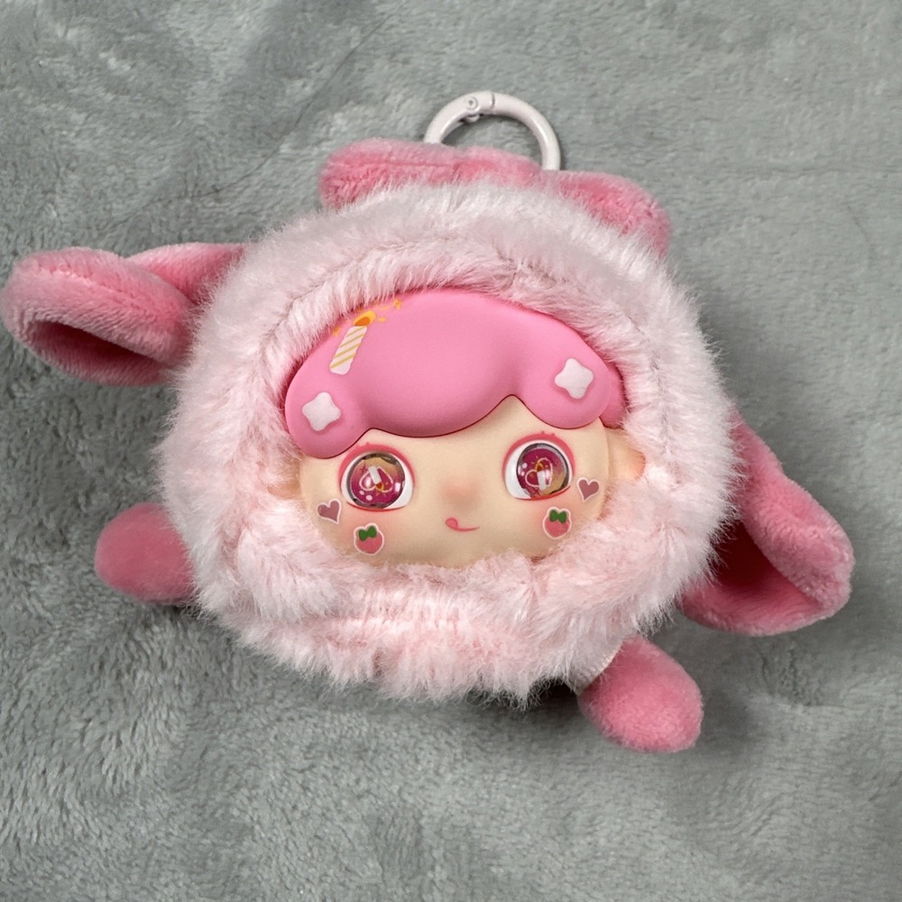Three Baby Toy Billie's Animal Dessert Shop Soft Toy PUPPY DOG STRAWBERRY CAKE